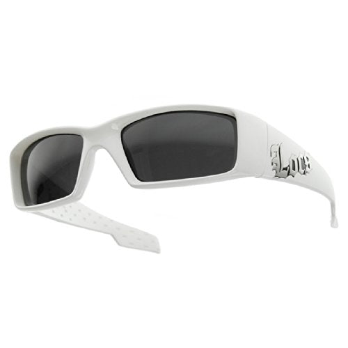 Locs White Og Gangsta Square Hardcore Locs Sunglasses White Ninecentral Europe