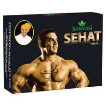 Load image into Gallery viewer, Sanyasi Sehat Tablet - Ayurvedic Medicine For Weight Gain (120Tab.)
