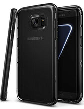 Load image into Gallery viewer, Ringke Frame Compatible with Galaxy S7 Edge Case Reinforced Dual-Layered Guard Bumper SF Black Resilient Incomparably Natural Contour Patented &amp; Exclusive Interlocking Clasp Mechanism Cover
