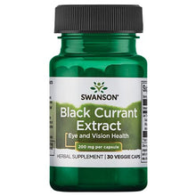 Load image into Gallery viewer, Swanson Black Currant Extract (Cassis) 200 Milligrams 30 Veg Capsules
