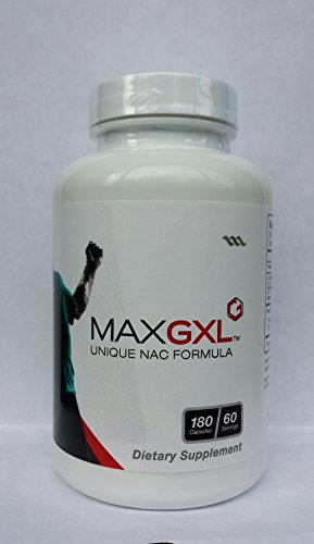 Max GXL, Unique NAC Formula, 180 Vegetable Capsules, 60 Servings