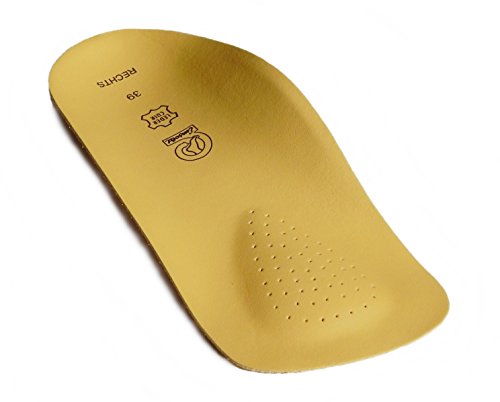 Emsold Ultra Thin Orthotic with Metatarsal Pad and Deep Heel Cup Semi ...