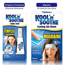 Load image into Gallery viewer, Kool &#39;n&#39; Soothe Migraine Cooling Strips - 4 Strips
