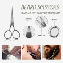 Load image into Gallery viewer, 10 In 1 Beard Kit for Men, Gifts for Men, Beard Growth Kit, Beard Grooming Oil Leave-in Conditioner, Beard scissors, Beard Shampoo, Beard Balm, Beard Brush
