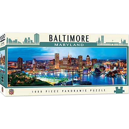 1000 Piece Jigsaw Puzzle For Adult, Family, Or Kids - Baltimore Pano By Masterpieces - 13