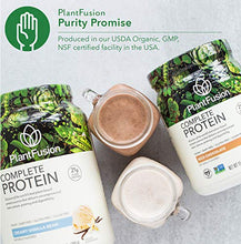 Load image into Gallery viewer, PlantFusion Complete Plant Based Pea Protein Powder, Vegan, Dairy Free, Gluten Free, Soy Free, Allergy Free w/Digestive Enzyme, Dietary Supplement, Chocolate, 30 Servings, 2 Pound (Pack of 1)
