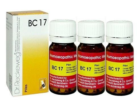 Dr.Reckeweg Germany Biochemic Combination Tablet Bc 17 Pack of 2
