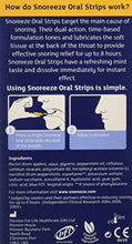 Load image into Gallery viewer, Snoreeze Oral Strips
