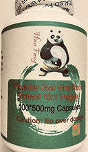 Load image into Gallery viewer, 100 * 500mg Vegi-Capsules of Tripterygium Wilfordii, Thunder God Vine Root, Lei Gong Teng 10:1 Granules 50g by Baicao (100)
