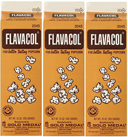 Gold Medal Prod. 2045 Flavacol Seasoning JKHnVq Popcorn Salt 35oz., 3 Pack